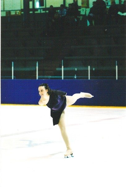 me skating at Provincials in 2004